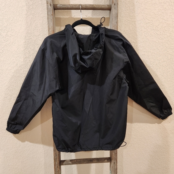 Champion Men's Black Windbreaker Lightweight Jacket - Size Small - Picture 2 of 9